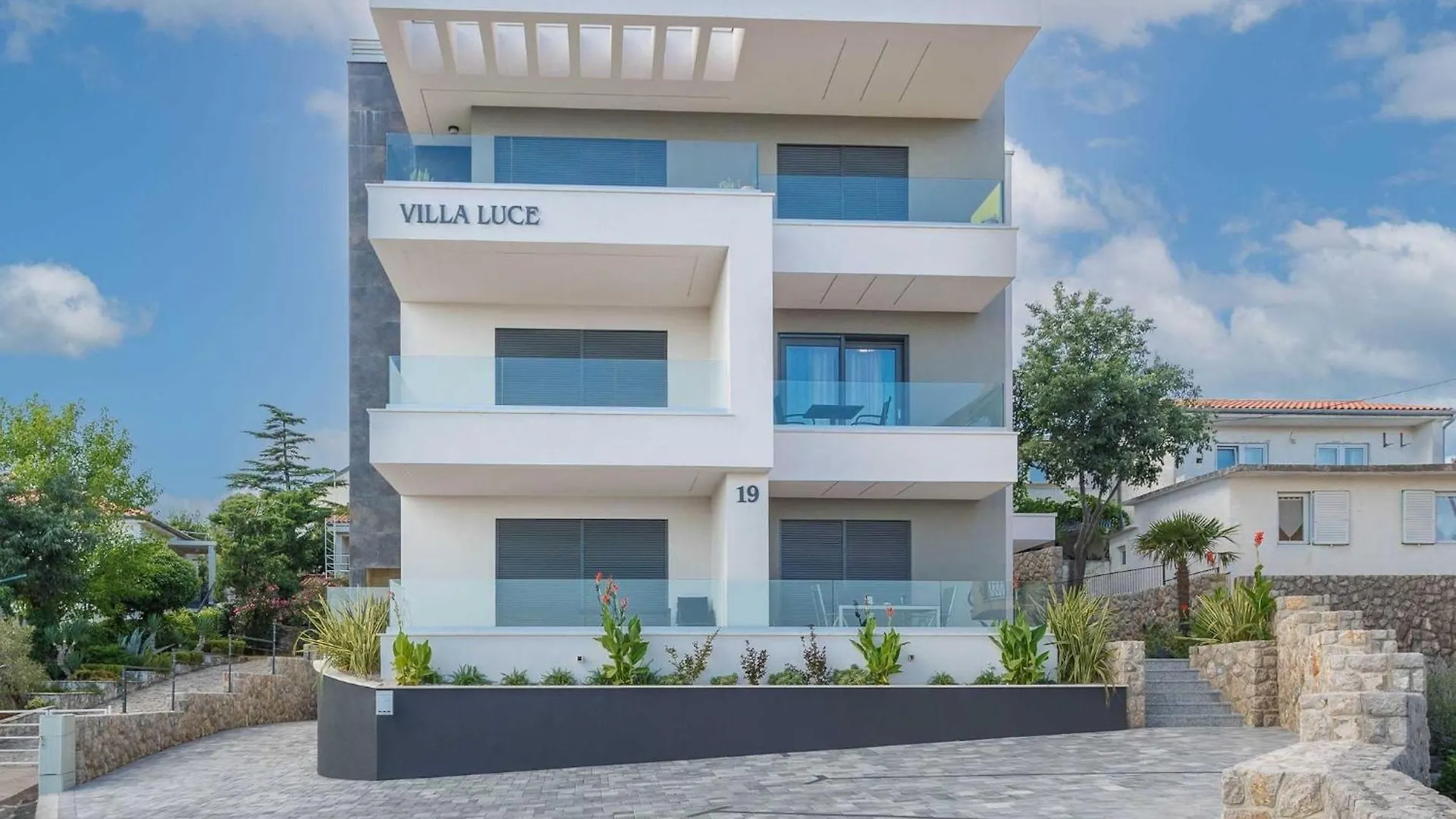 Luxury Beachfront Krk Apartments With Terrace - Studio Apartment With Terrace Krk Town Croatia